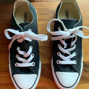 Black Low Top Converse